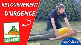 Le RETOURNEMENT DURGENCE ı Formation premiers secours [upl. by Belamy]