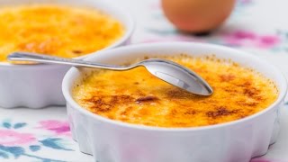 Créme Brulée recept [upl. by Asilat]