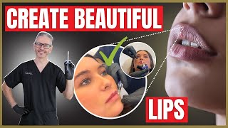 How to Create Beautiful Lips The Injection Skills You Need [upl. by Brunn]