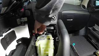 How to remove center console Mazda 3 [upl. by Idnod661]