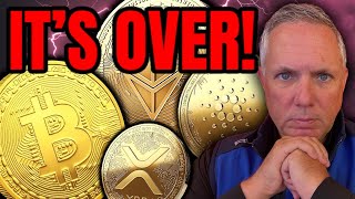 BITCOIN  ITS OVER ALL ALTCOINS  ITS OVER [upl. by Eocsor]