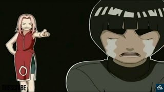 funny rock lee moments english dub [upl. by Boeschen217]