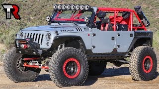 The ULTIMATE Daily Driven Rock Crawler  Jeep Wrangler Build [upl. by Tiertza613]