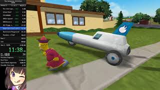 The Simpsons Hit amp Run 100 Speedrun  31326 [upl. by Demmahom]