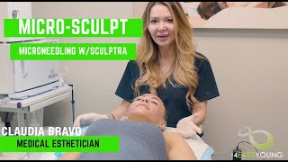 Microneedling With Sculptra aka Micro Sculpt [upl. by Nella57]