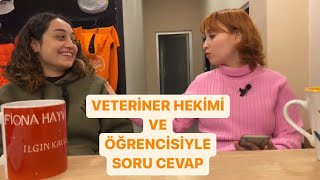 VETERİNER HEKİM VE ÖĞRENCİSİYLE SORU CEVAP [upl. by Masera]