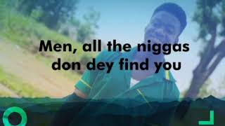 YOU WANT TO BAMBA OFFICIAL LYRICS VIDEO BY WEEZYDG [upl. by Pierre]