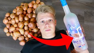 MIJN EIGEN VODKA MAKEN VAN AARDAPPELEN [upl. by Analiese448]