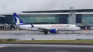 Anadolu Jet Boeing 737Max8 anadolujet boeing737max aviation aircraft istanbulairport uçak [upl. by Maria495]