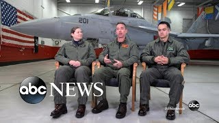 Inside the Navys flyover farewell for President George HW Bush [upl. by Pepi833]