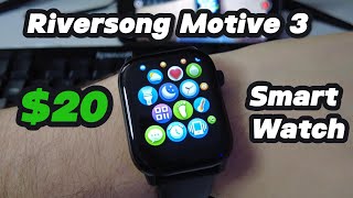 RIVERSONG Smart Watch Motive 3 Overview [upl. by Ordisy]