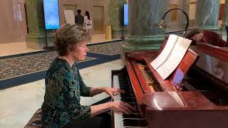 quotWiegenliedquot by Johannes Brahms played by pianist Barbara Keiser Hopkins [upl. by Gamages]