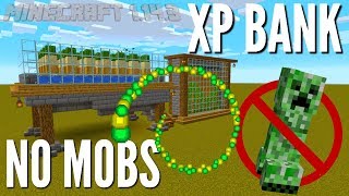 Minecraft XP Farm No Mob XP Bank for Minecraft 1143  Peaceful Mode Adjustable XP Farm Avomance [upl. by Leon110]