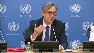 Programme of Action on Small Arms and Light Weapons  Press Conference 19 June 2018 [upl. by Wahlstrom]