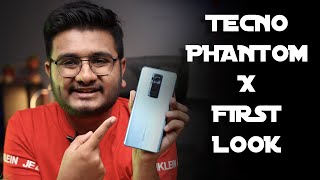 Tecno Phantom X Worlds Exclusive First Look [upl. by Ridgley]