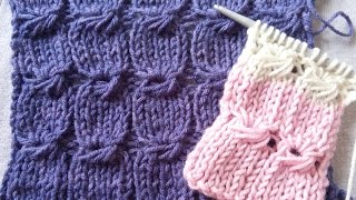 Pletenje  5 Pletenice  Knitting tutorial  Cable Stitch  Easy [upl. by Gladine]