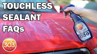 303 Touchless Sealant Frequently Asked Questions [upl. by Atte]