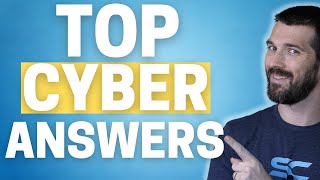 Answering Frequently Asked Cybersecurity Questions LIVE [upl. by Adraynek]