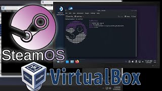 Running a SteamOS VM in VirtualBox [upl. by Batholomew438]