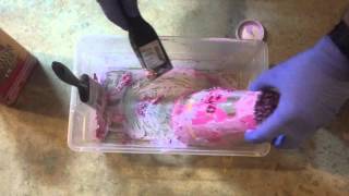 DIY Powdercoating Removal using Eastwood Dekote [upl. by Airotal113]