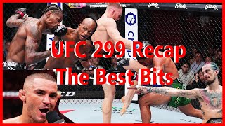 UFC 299 Event Recap The Best Bits [upl. by Dichy84]