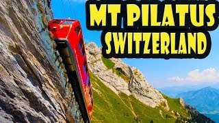 Mt Pilatus Switzerland  Golden Round Trip Travel Guide [upl. by Rj618]