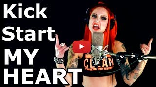 Motley Crue  Kickstart My Heart cover  Kati Cher  Ken Tamplin Vocal Academy [upl. by Ahsienor]