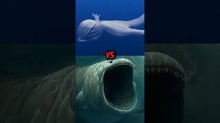 THE BLOOP VS NINGEN GIANT EARTHWORM KARKEN SEA MONSTER FIGHT👿😈 viral seamonster fight shorts [upl. by Rist]