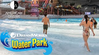 DreamWorks Water Park in American Dream Walkthrough POV Opening Day [upl. by Antonino]