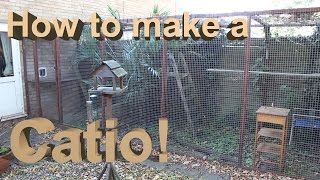 How to build a Catio with tips [upl. by Corbett]