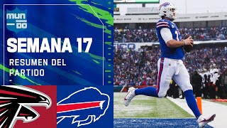 Atlanta Falcons vs Buffalo Bills  Semana 17 NFL Game Highlights [upl. by Swerdna]