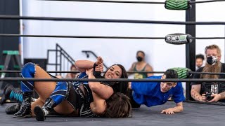 Deonna Purrazzo vs RokC Roxanne Perez NXTWWE  IMPACT Knockouts Championship Match [upl. by Michele612]