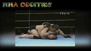 MMA Oddities 2  Chael Sonnen Fought in Pancrase against Akihiro Gono [upl. by Nuawed]