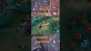 EUDORA BUILD REVENGE 2025 MLBB shorts mobilelegends mlbb mlbbcreatorcamp shortvideo [upl. by Nnairb]