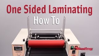 How to Do One Sided Lamination [upl. by Aubrey32]