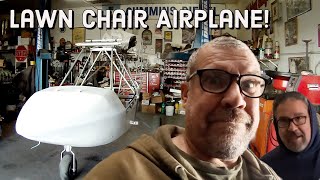 Will This Lawn Chair Airplane Ever Fly Again DANGER DANGER DANGER [upl. by Ylrebmit]