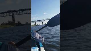 Kayaking at Interstate 10 amp Calcasieu River of Lake Charles Louisiana [upl. by Belanger]