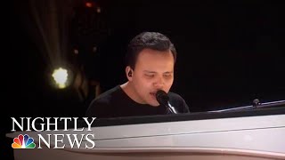 Blind Singer With Autism Wins ‘America’s Got Talent’  NBC Nightly News [upl. by Aihsei]