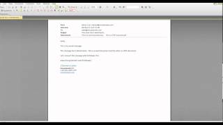 How to Convert Email and Attachments to PDF [upl. by Viddah909]