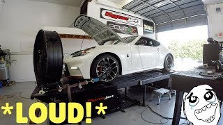 Nismo 370Z Makes THIS MUCH POWER With 2 MODS  CAUTION LOUD [upl. by Odlaniger]