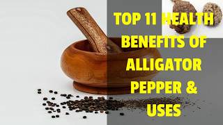 Top 11 Health Benefits Of Alligator Pepper amp Uses [upl. by Gildus]