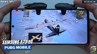 Samsung Galaxy A73 5G test game PUBG Mobile [upl. by Meer904]