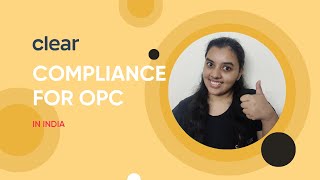 One Person Company Compliances in India l Annual Compliances of OPC Under Companies Act [upl. by Shanahan206]