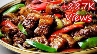 SARAP NITO GRABE GANITO PALA ANG ISA THE BEST NA LUTO SA LIEMPO PORK AND PEPPERS IN OYSTER SAUCE [upl. by Eednyl]