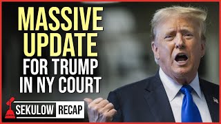 Massive Update For Trump in NY Court [upl. by Triley]