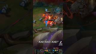 Kled Kled Kled 1v9 🪓🦎🍄 fyp foryou viral leagueoflegends twitch [upl. by Euqirdor]