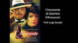 L’innocente di Gabriele D’Annunzio [upl. by Porter829]