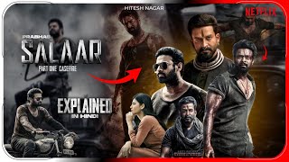 Salaar 2023 Film Explained in Hindi  Netflix Salaar  Part 1Ceasefire Movie हिंदी  Hitesh Nagar [upl. by Alletse]