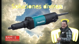 amoladora recta makita suministros industriales ramos [upl. by Haliek299]