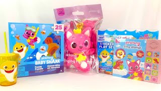 ASMR PINKFONG Toys Satisfying Unboxing [upl. by Itaws]